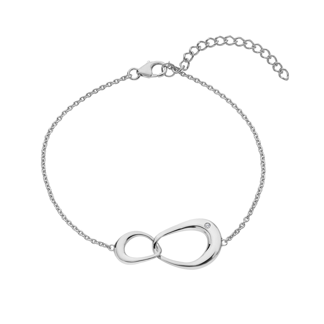 Hot Diamonds Silver Sleek Bracelet