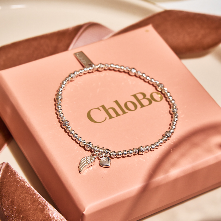 ChloBo x Mococo Angel Wing and Heart Exclusive Bracelet