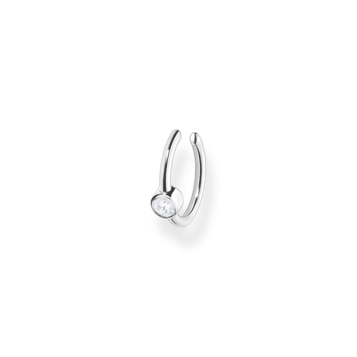 Thomas Sabo Silver CZ Single Cuff Earring