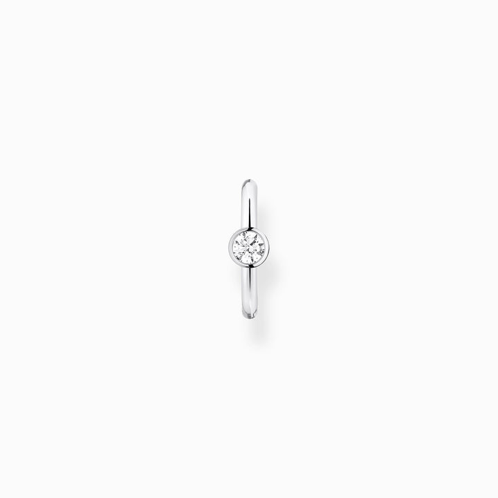 Thomas Sabo Silver CZ Single Cuff Earring