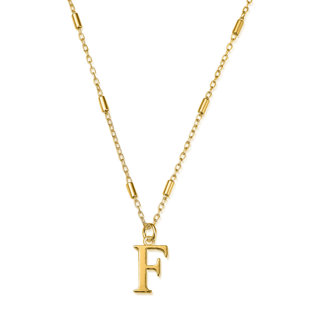 ChloBo Gold Initials A-Z Necklace