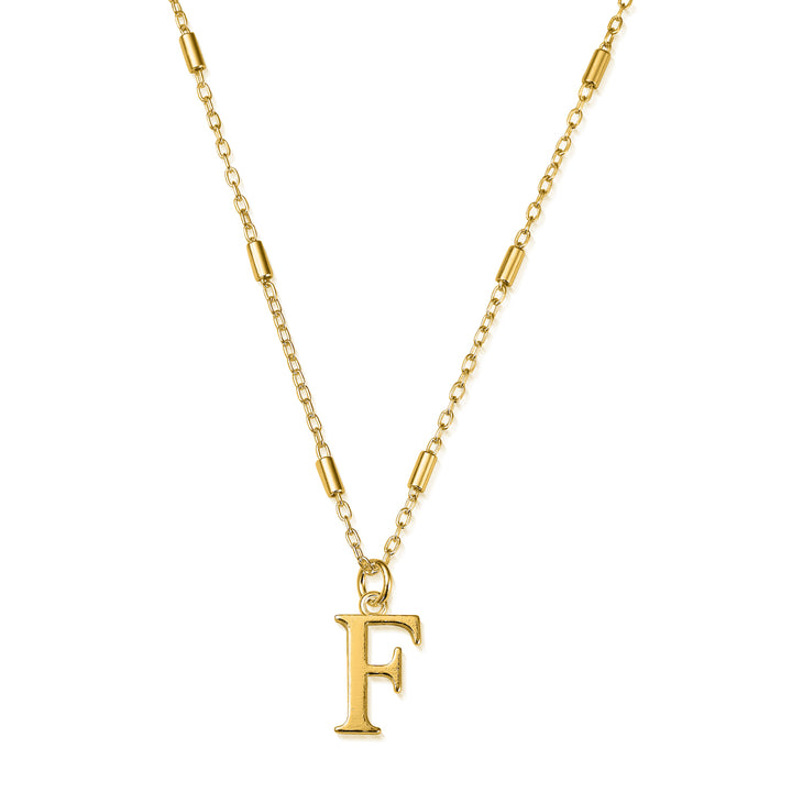 ChloBo Gold Initials A-Z Necklace