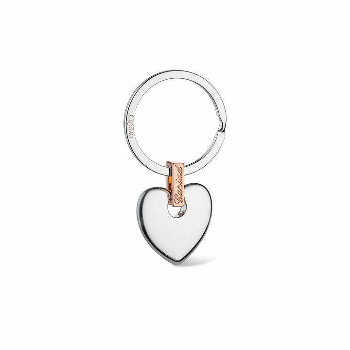 Clogau Cariad Sterling Silver Heart Keyring