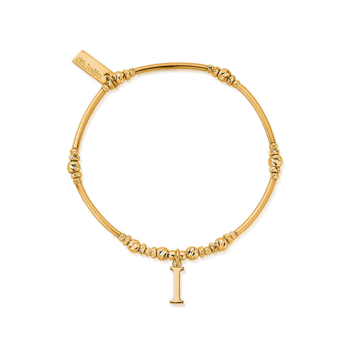 ChloBo Gold Initials A-Z Bracelet