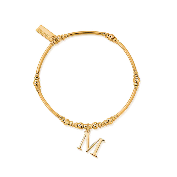 ChloBo Gold Initials A-Z Bracelet