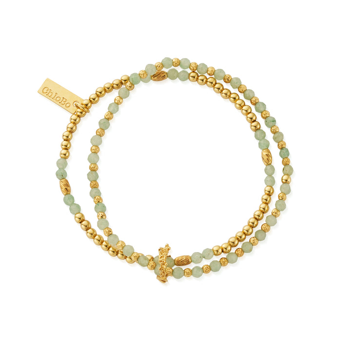 ChloBo Gold Wisteria Aventurine Set Of 2