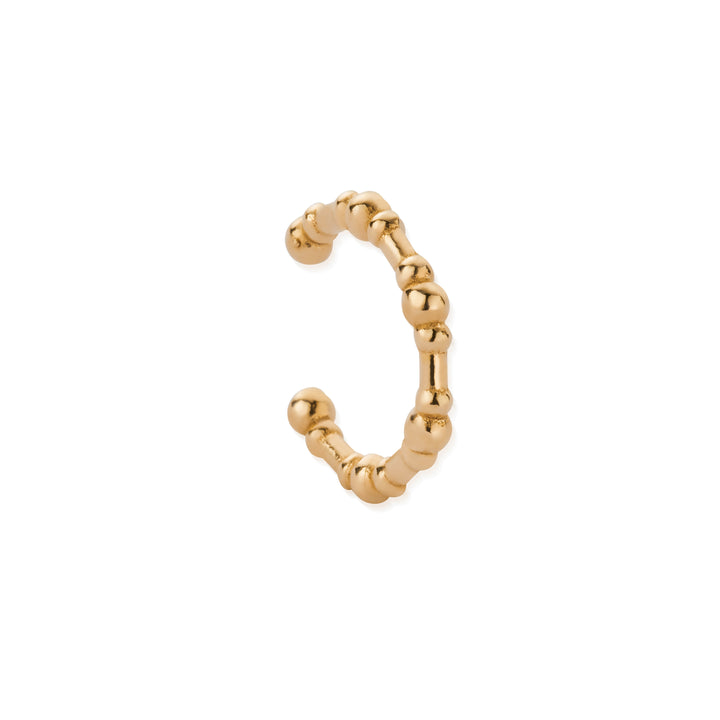 ChloBo Gold Bobble Cuff Earring