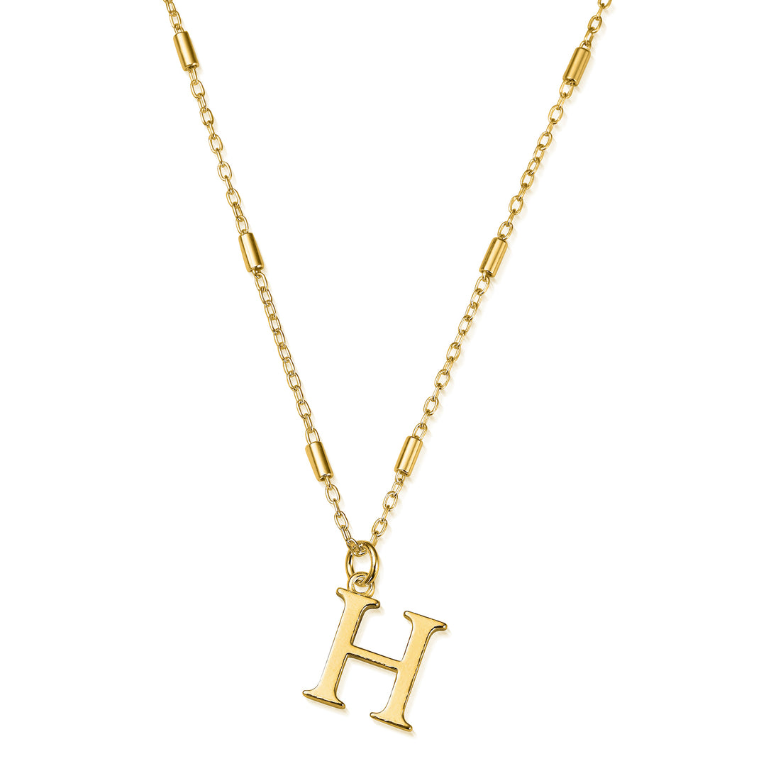 ChloBo Gold Initials A-Z Necklace