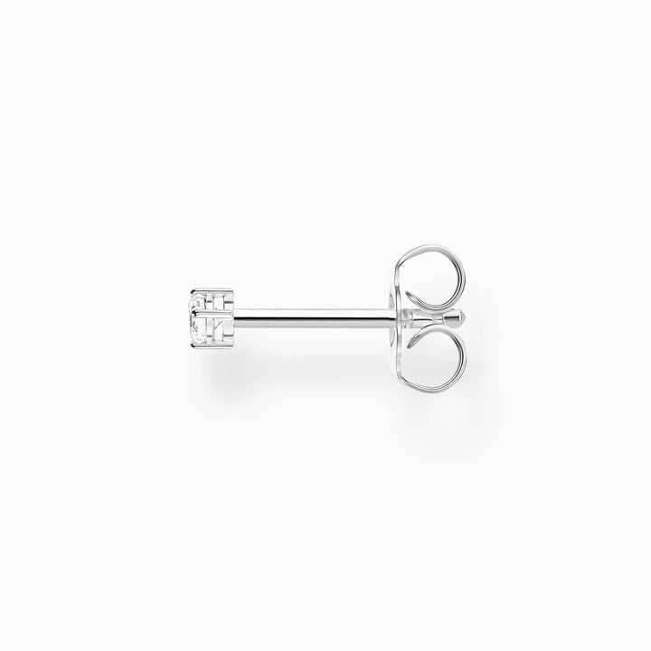 Thomas Sabo Silver 2.8mm CZ Single Stud Earring