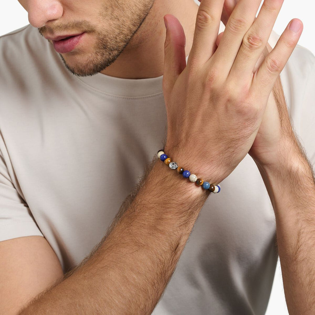 Thomas Sabo Multicolour Skull Bracelet