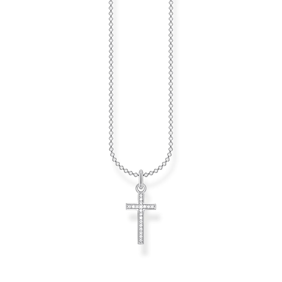 Thomas Sabo Silver Cross Pendant Necklace