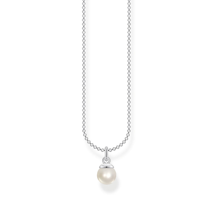 Thomas Sabo Silver Freshwater Pearl Necklace