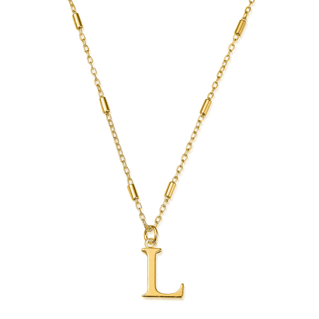 ChloBo Gold Initials A-Z Necklace