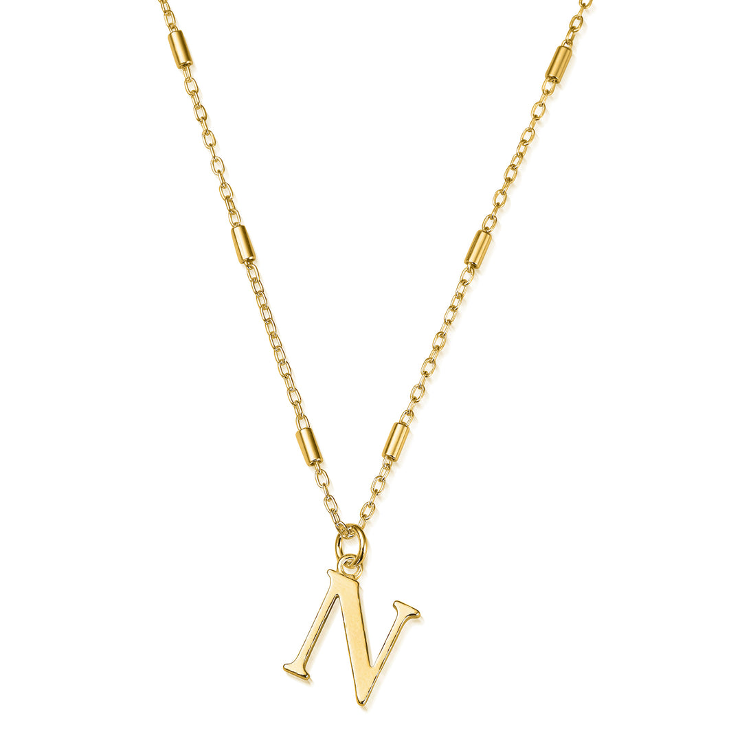 ChloBo Gold Initials A-Z Necklace