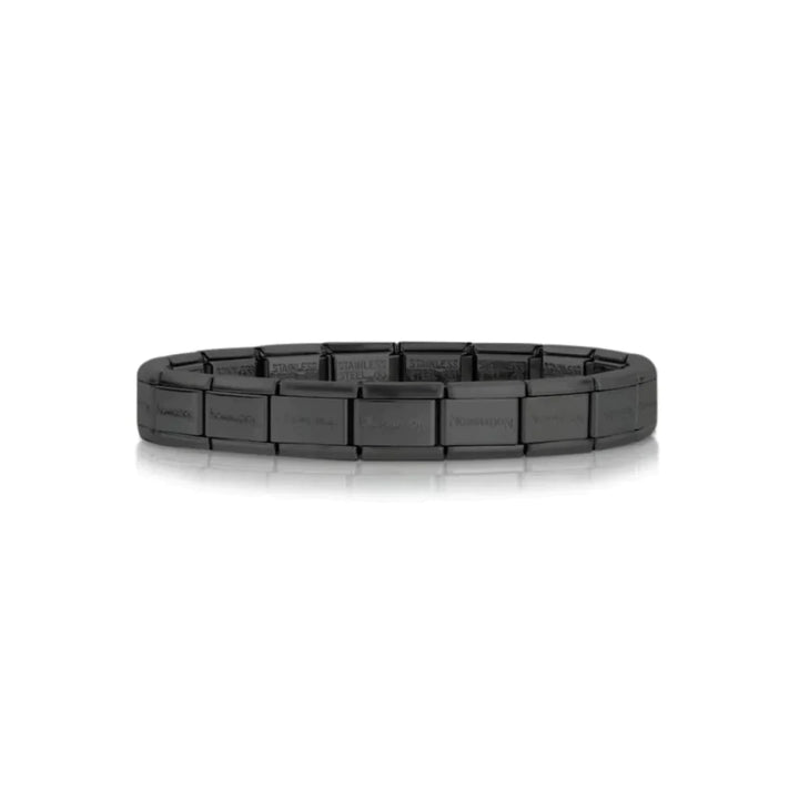 Nomination Classic Plain Matt Black Starter Bracelet