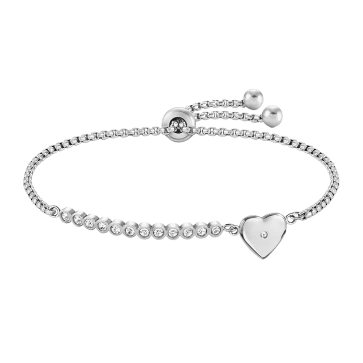 Nomination Silver CZ Milleluci Heart Bracelet