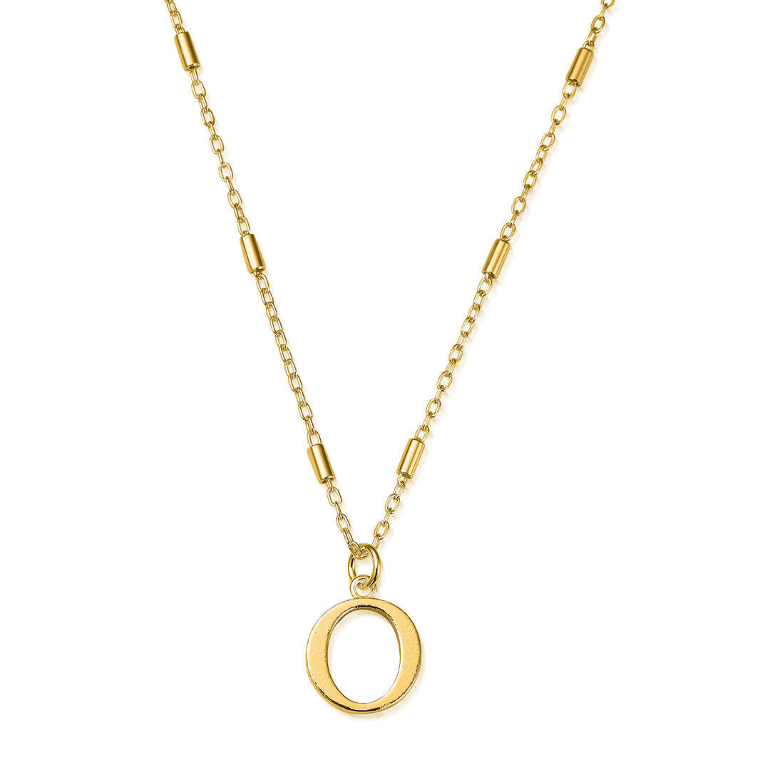 ChloBo Gold Initials A-Z Necklace