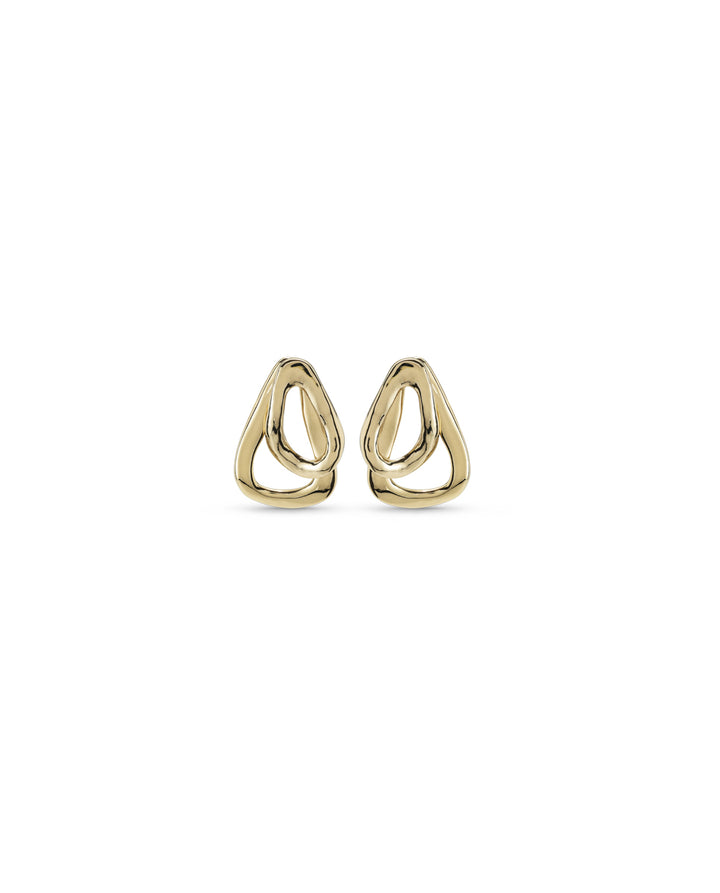 UNOde50 Gold Connected Earring