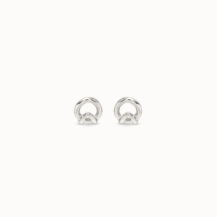 UNOde50 Silver Gameof3 Earrings