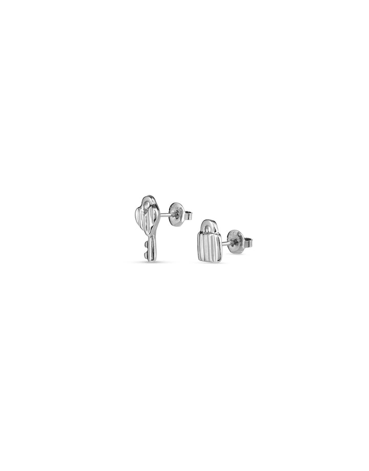 UNOde50 Silver Unlock Confident Earrings