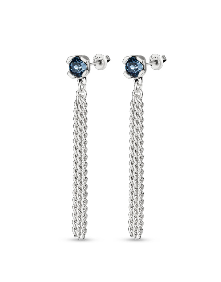 UNOde50 Silver Electric Charismatic Earrings