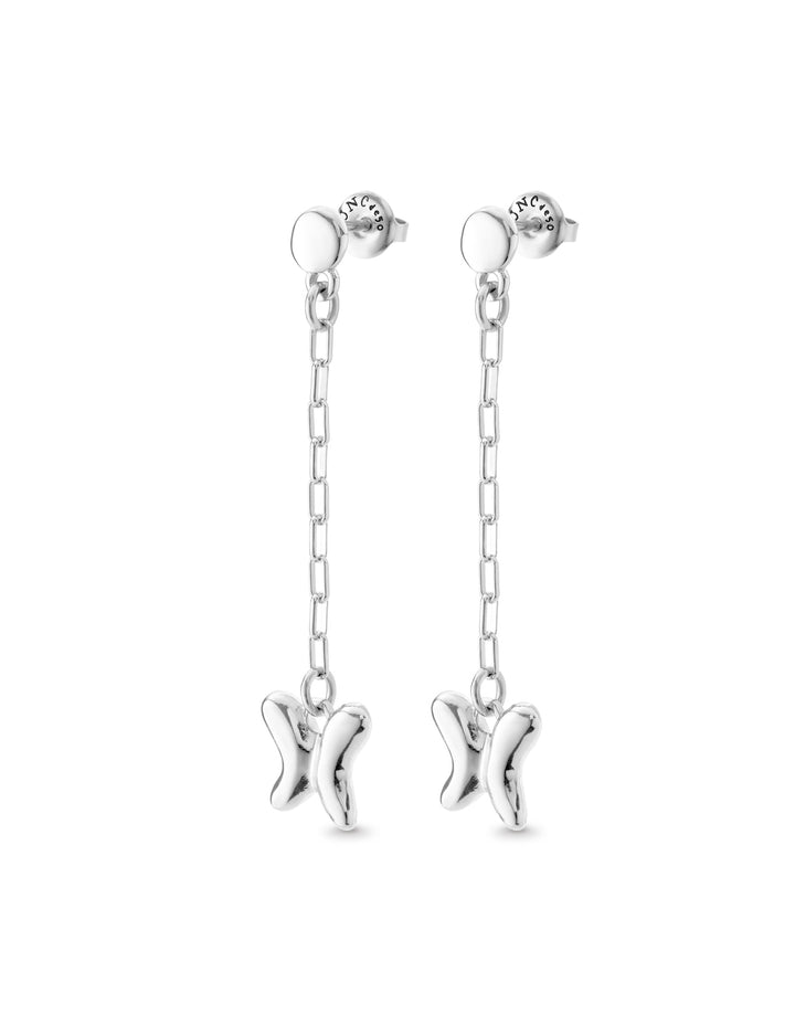 UNOde50 Silver Wings Earrings