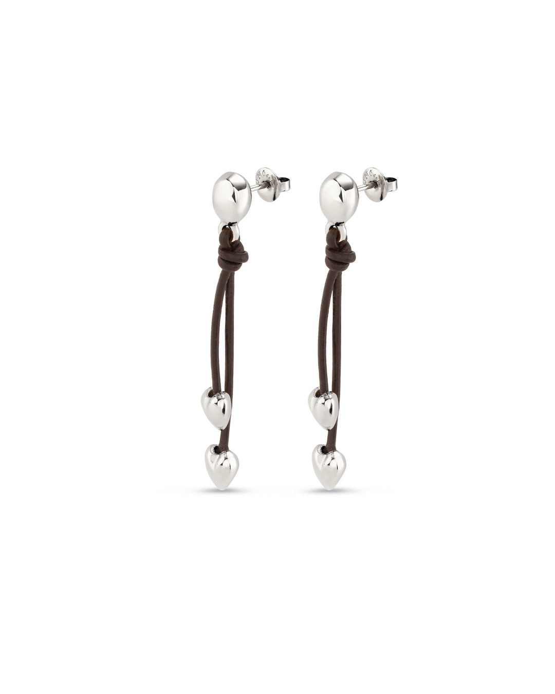 UNOde50 Silver Pretty Love Beloved Earrings