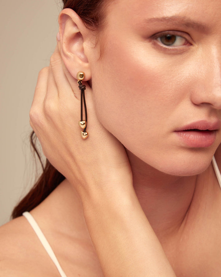 UNOde50 Gold Pretty Love Beloved Earrings