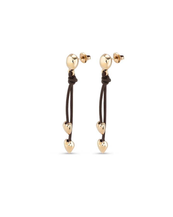 UNOde50 Gold Pretty Love Beloved Earrings