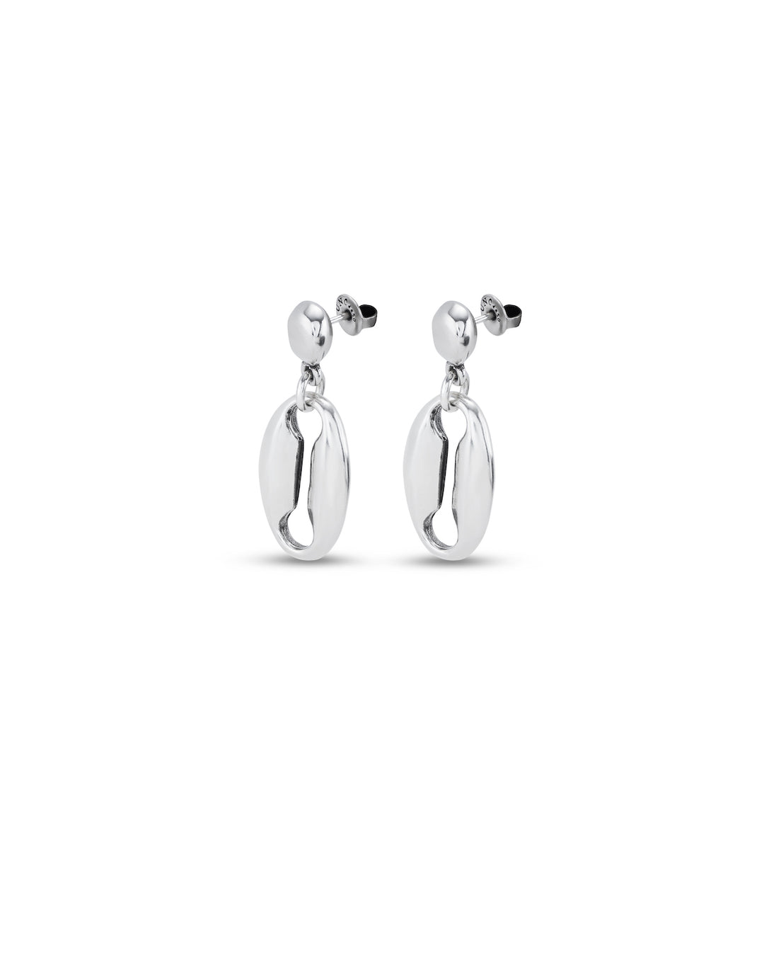 UNOde50 Silver Merci Thankful Earrings