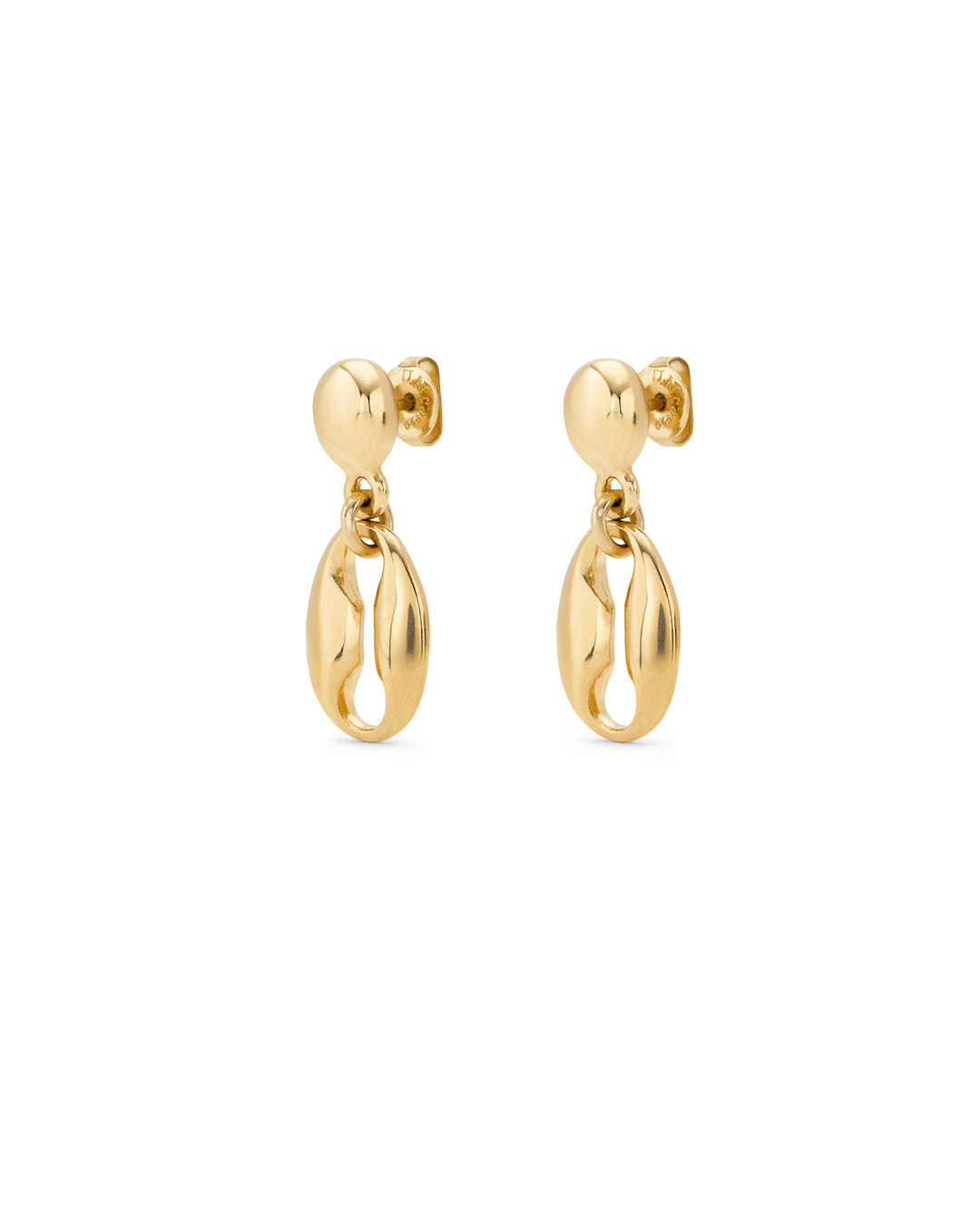 UNOde50 Gold Merci Thankful Earrings