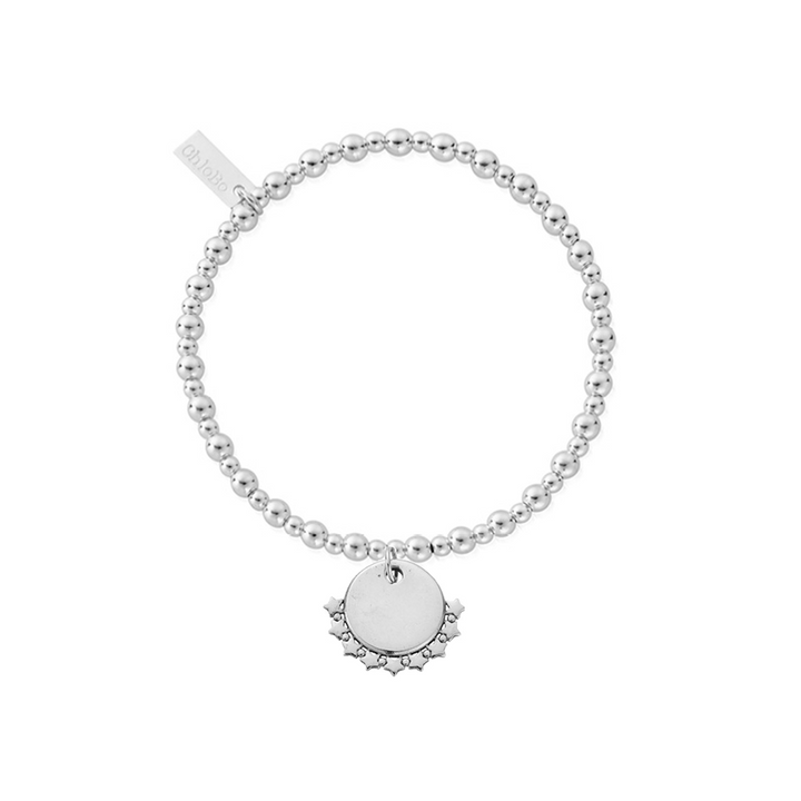 ChloBo Silver Personalised Didi Star Bracelet