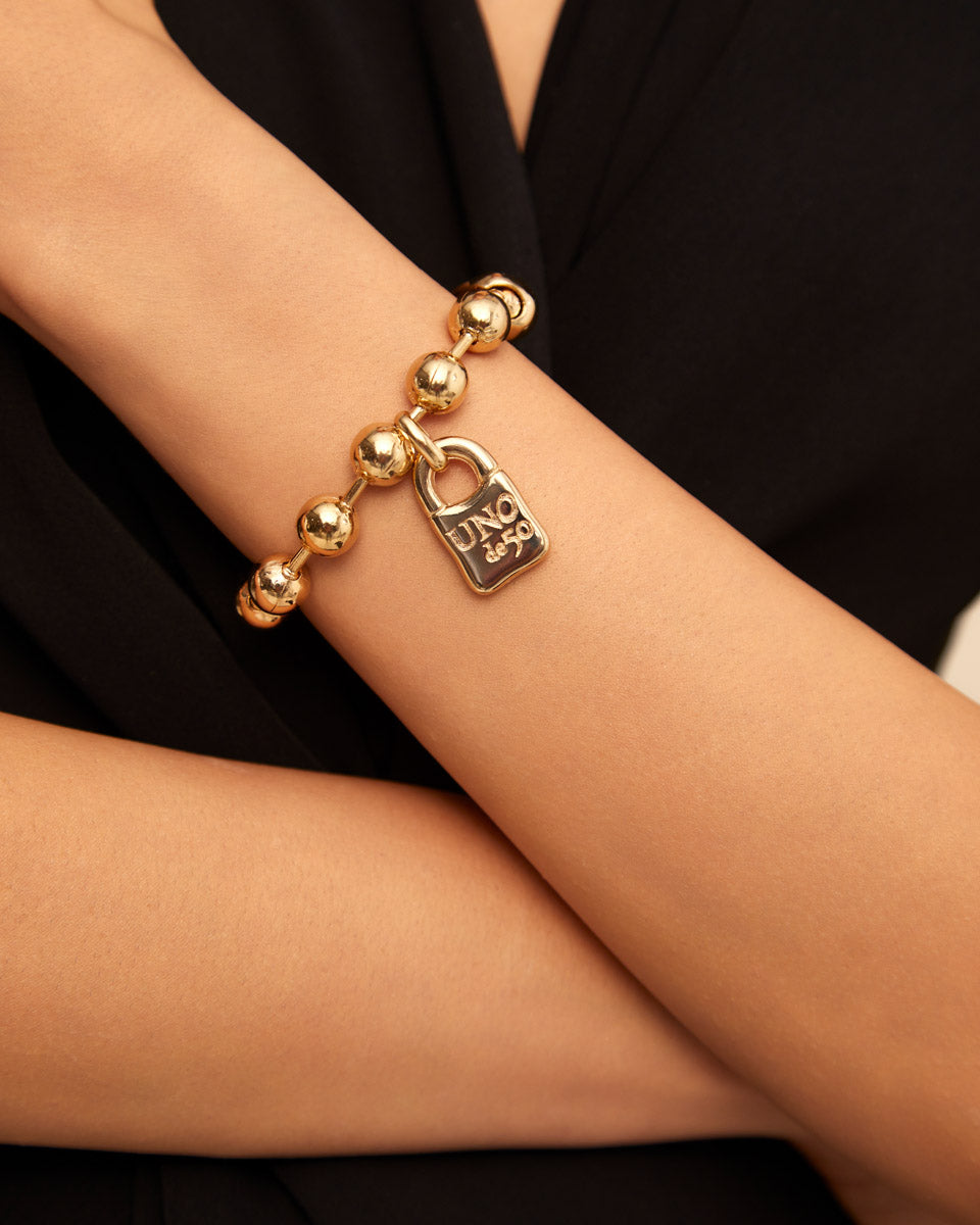 UNOde50 Gold Copito De Nieve Bracelet