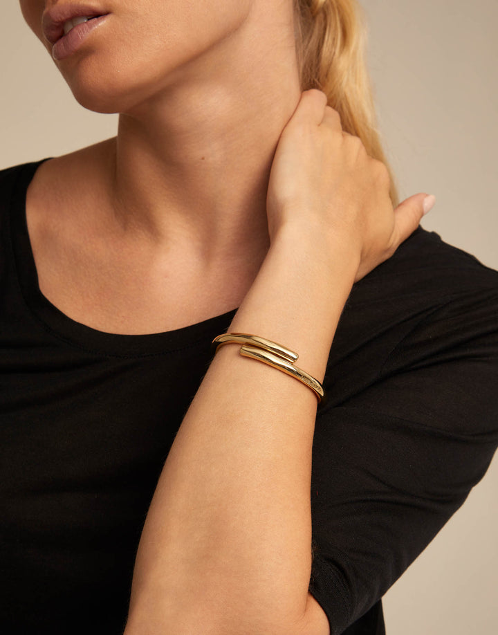 UNOde50 Gold Meeting Point Bracelet