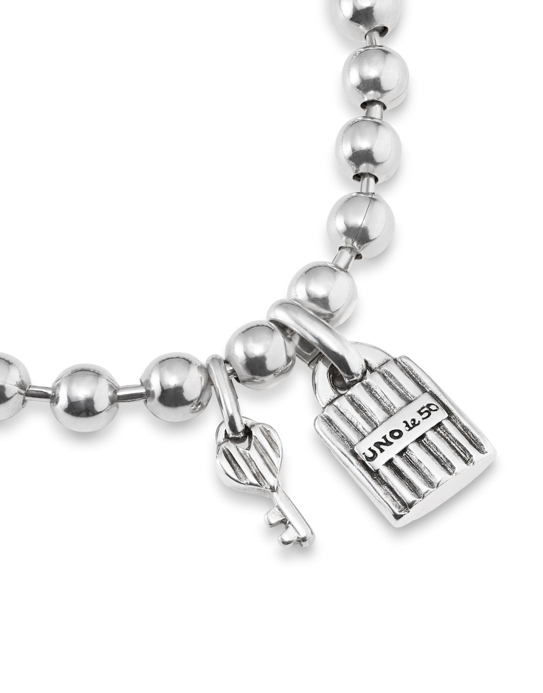 UNOde50 Silver Silver key Confident Bracelet