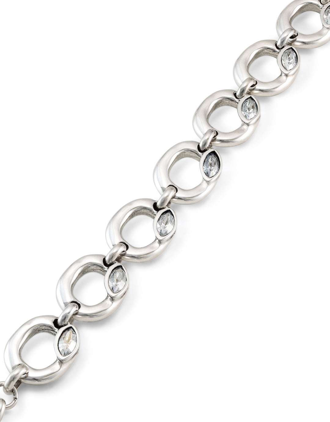 UNOde50 Silver Details Grateful Bracelet