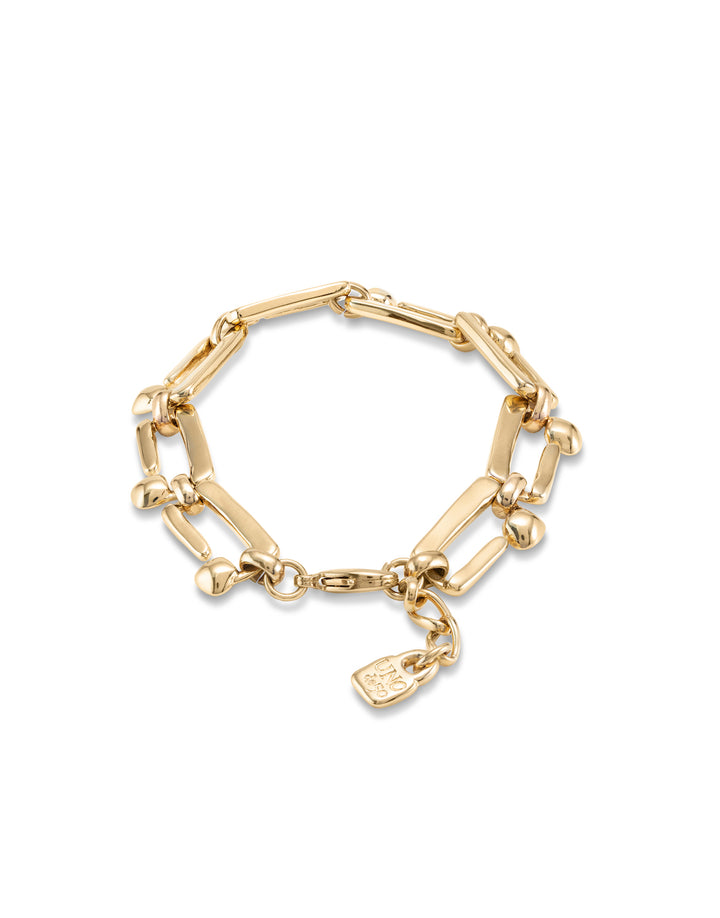 UNOde50 Gold Unusual Curious Bracelet