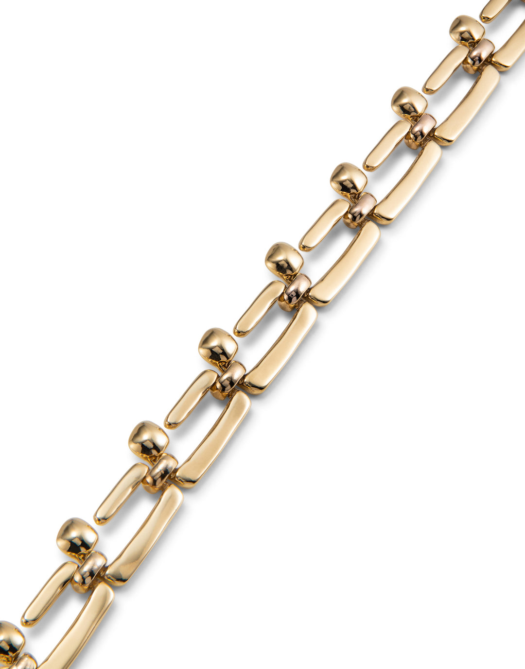 UNOde50 Gold Unusual Curious Bracelet