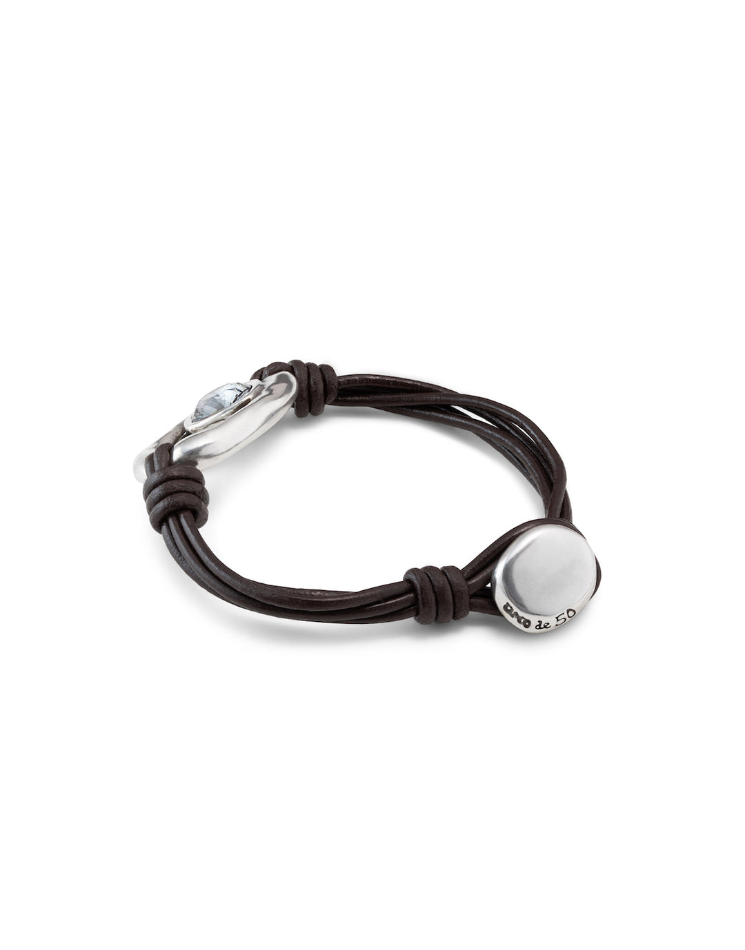 UNOde50 Silver Union Grateful Bracelet