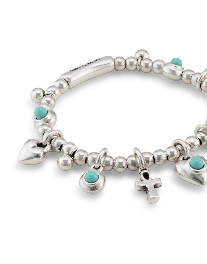 UNOde50 Silver Worship Protected Bracelet