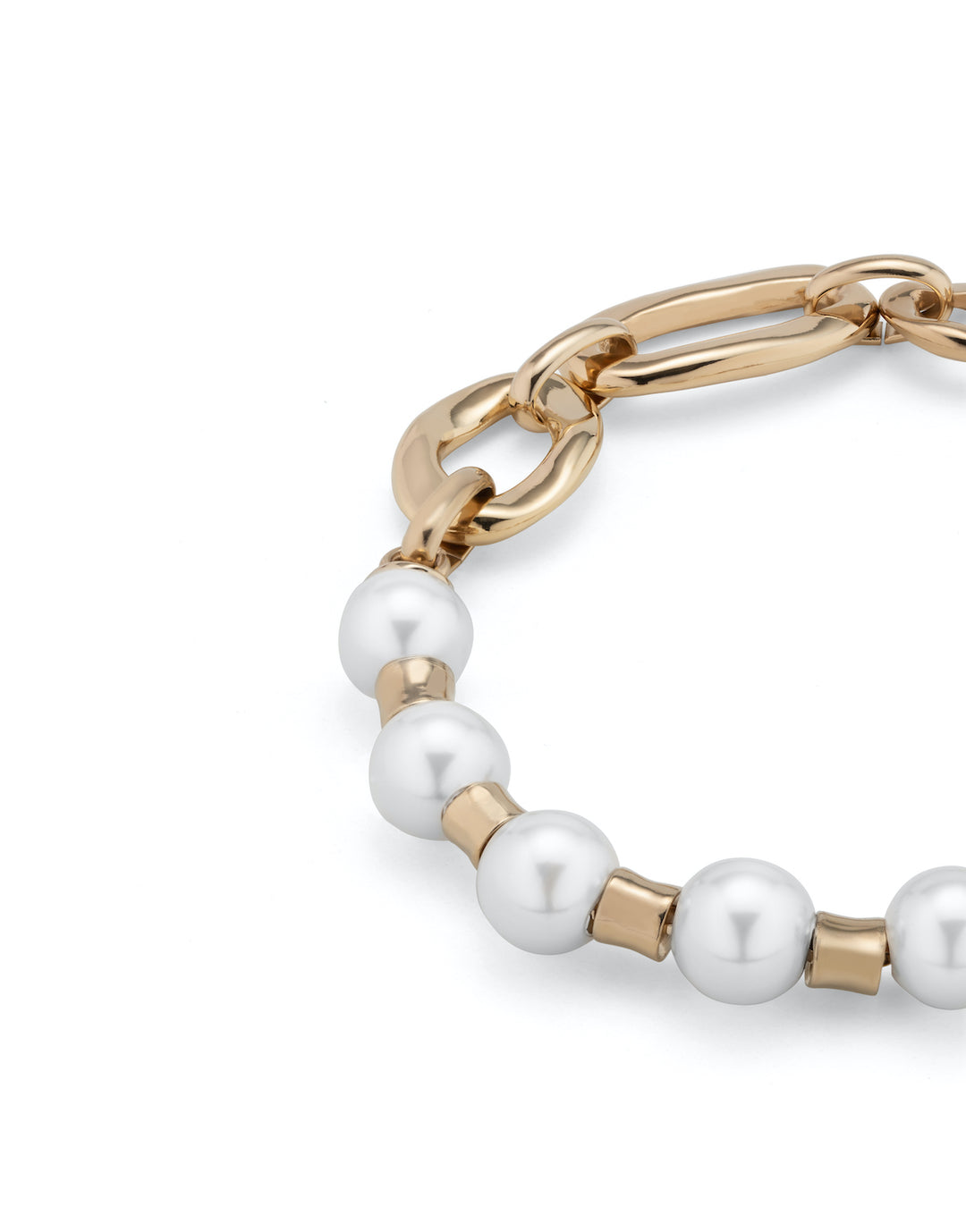 UNOde50 Gold Pearl & Match Joyful Bracelet