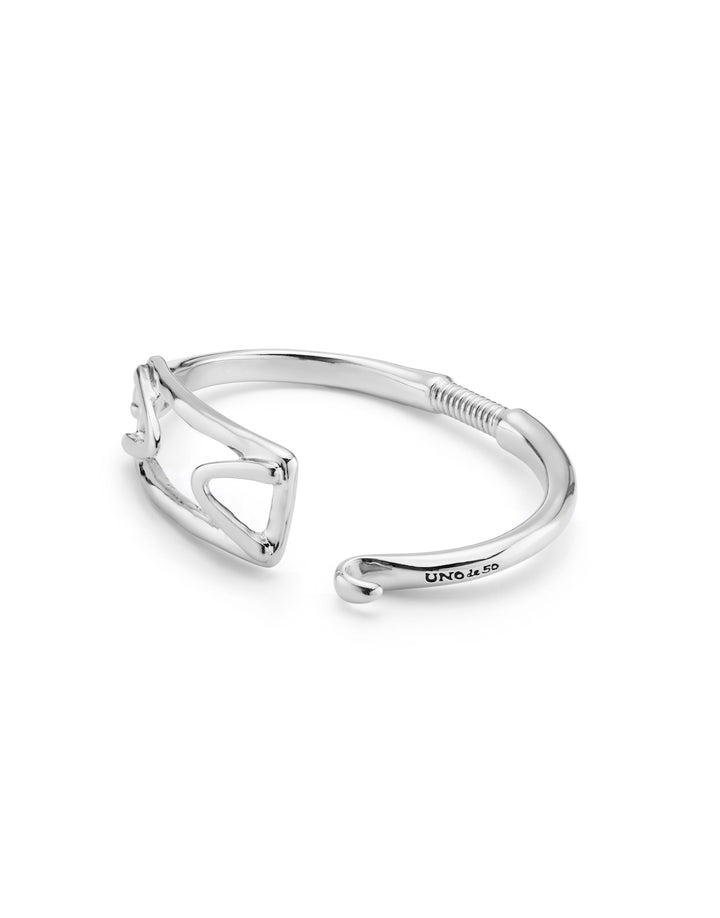 UNOde50 Silver Stand out Brave Bracelet