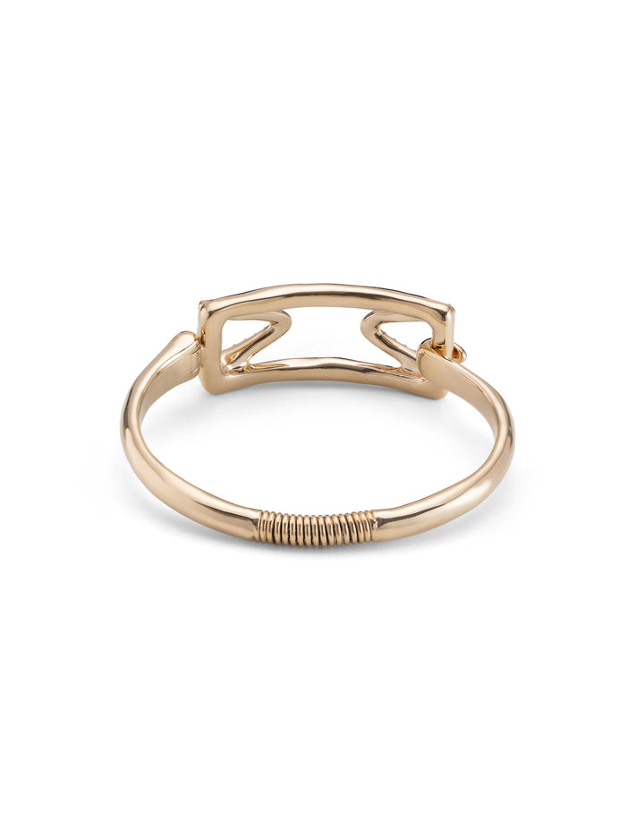 UNOde50 Gold Stand out Topaz Brave Bracelet