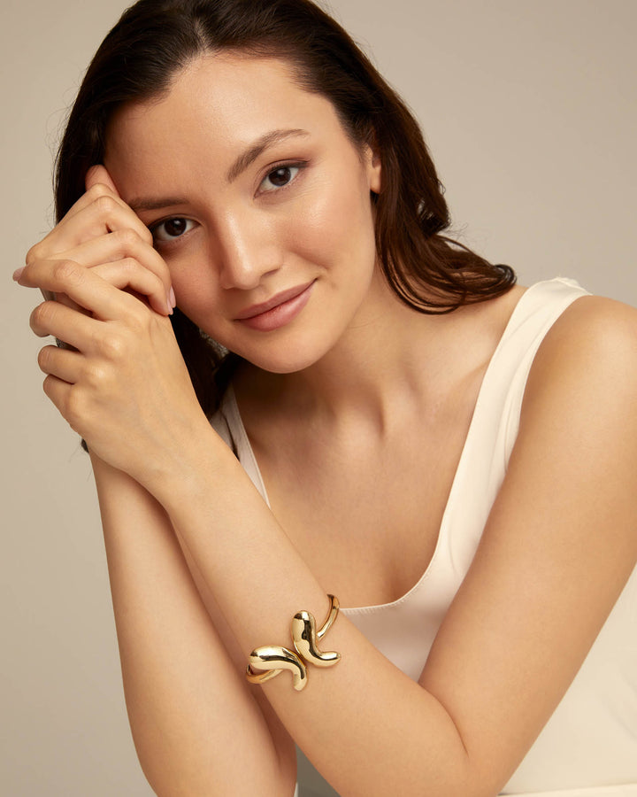 UNOde50 Gold Wings Bracelet