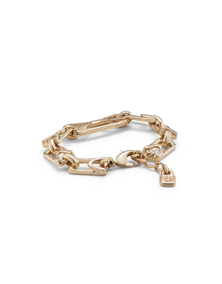 UNOde50 Gold Impresive Topaz Brave Bracelet