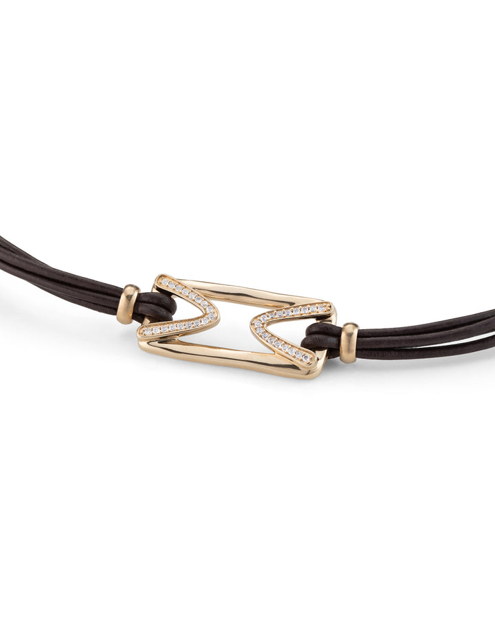 UNOde50 Gold The One Topaz Brave Bracelet