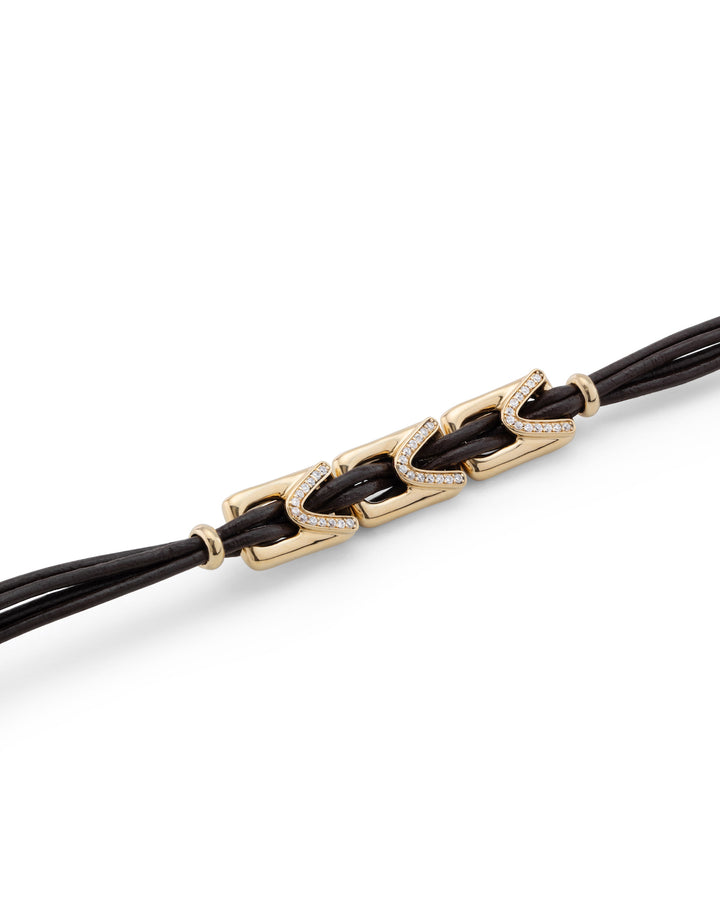 UNOde50 Gold Daring Topaz Brave Bracelet