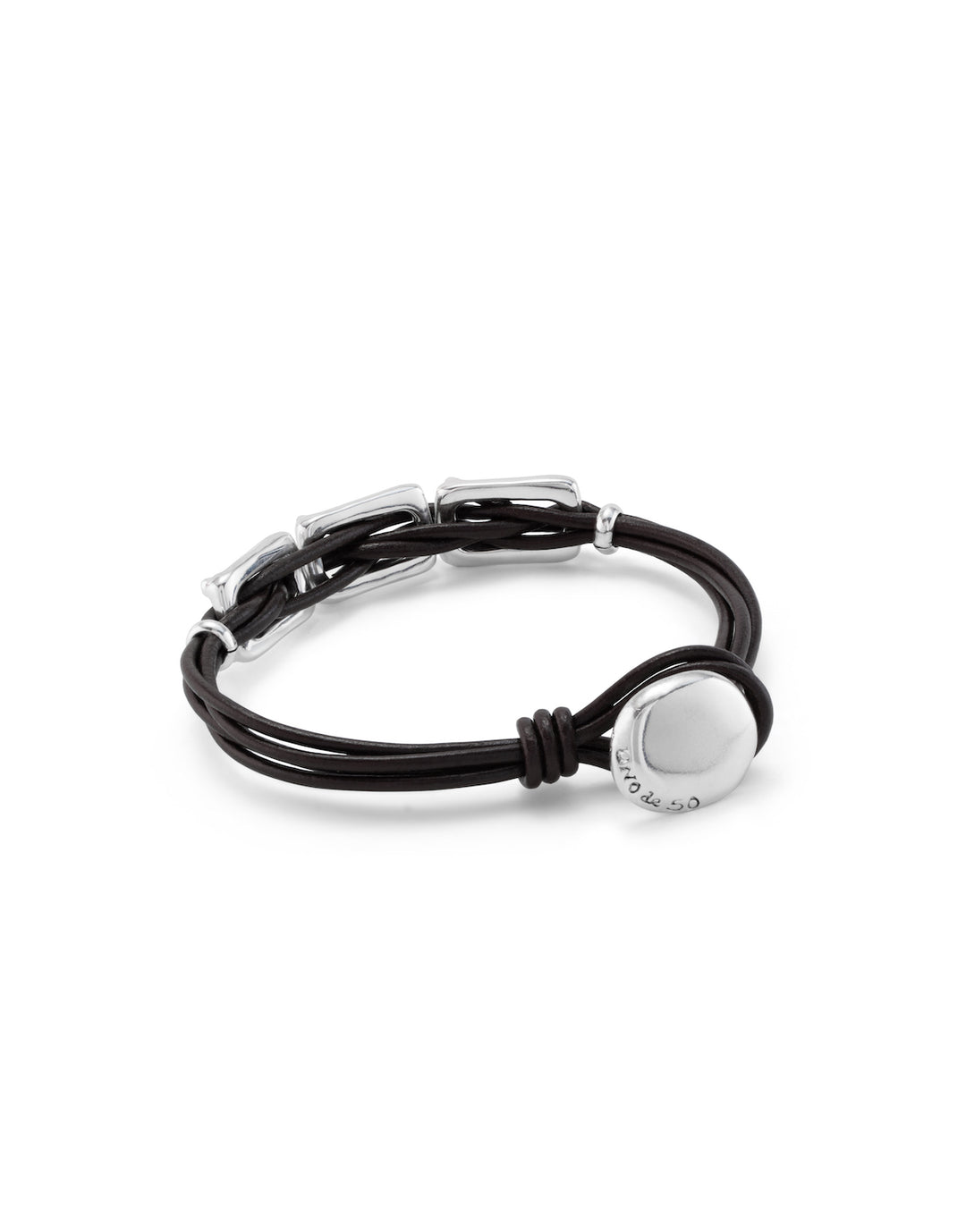 UNOde50 Silver Daring Brave Bracelet