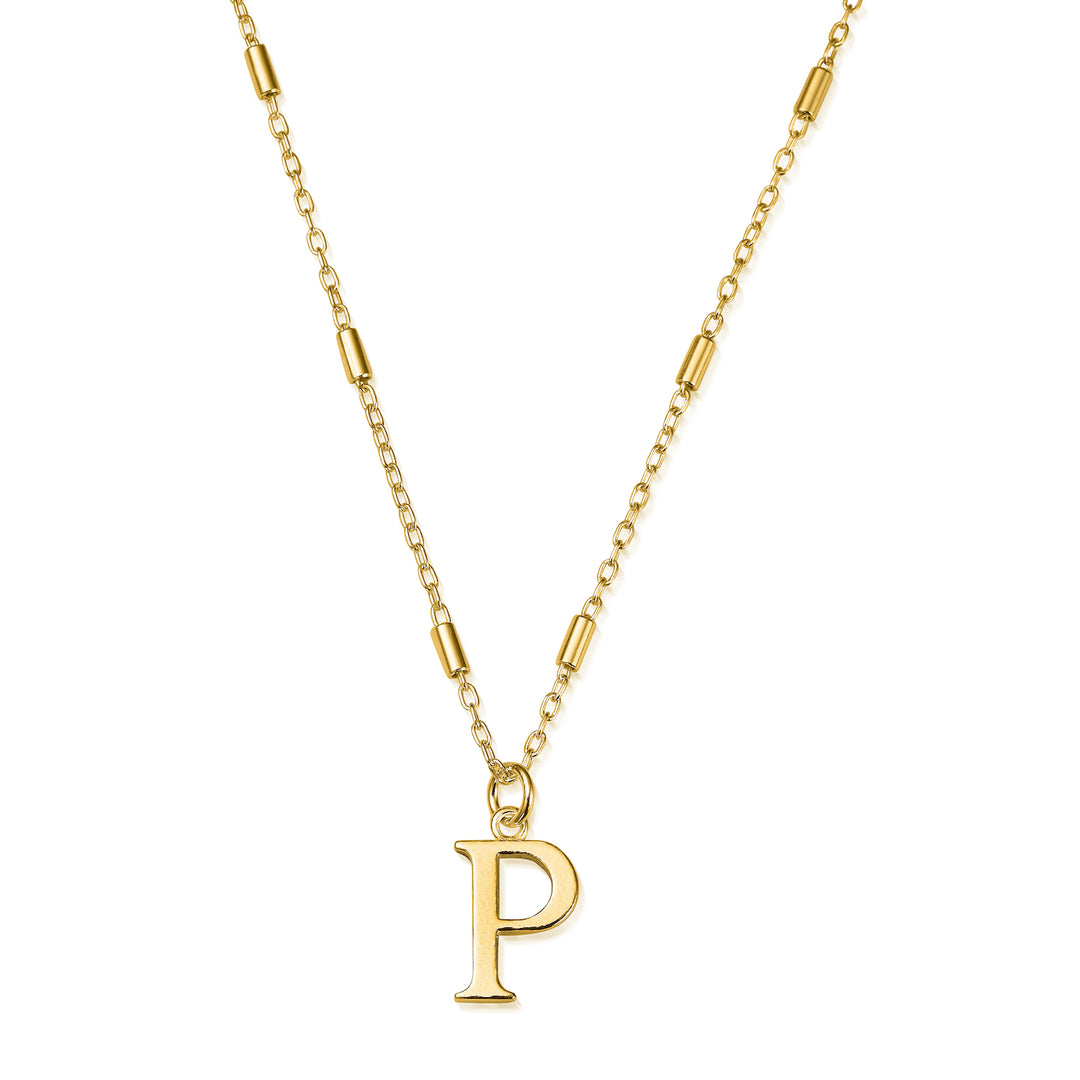 ChloBo Gold Initials A-Z Necklace