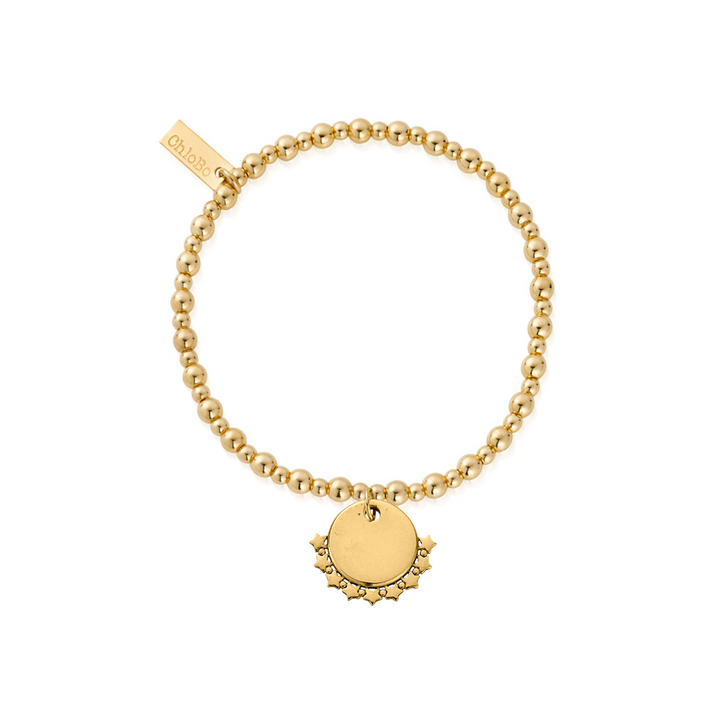 ChloBo Gold Personalised Didi Star Bracelet